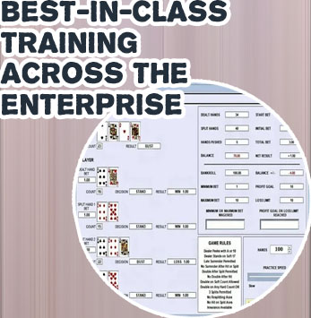 Blackjack training software