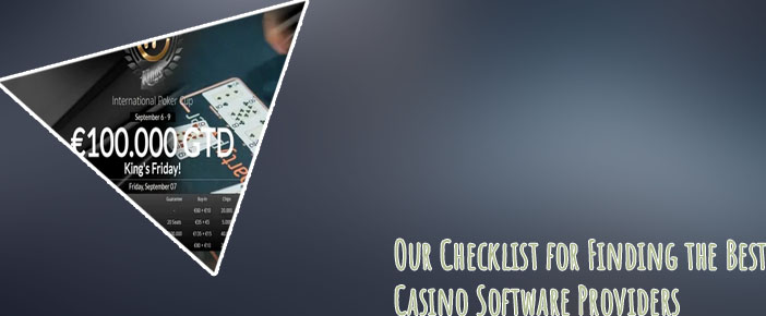 Cash casino software developers companies